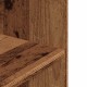 Antik fa színű szerelt fa akváriumállvány 60 x 30 x 60 cm Antik fa színű szerelt fa akváriumállvány 60 x 30 x 60 cm
