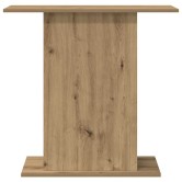 Kézműves tölgyfa akváriumállvány 36 x 75 x 72,5 cm rétegelt fából Kézműves tölgyfa akváriumállvány 36 x 75 x 72,5 cm rétegelt fából
