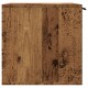 Antik fa színű szerelt fa macskaalomdoboz 80 x 50 x 45 cm