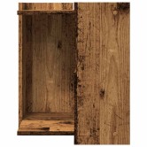 Antik fa színű szerelt fa macskaalomdoboz 42 x 42 x 51 cm Antik fa színű szerelt fa macskaalomdoboz 42 x 42 x 51 cm