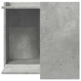 Betonszürke szerelt fa macskaalomdoboz 53 x 53 x 51 cm Betonszürke szerelt fa macskaalomdoboz 53 x 53 x 51 cm