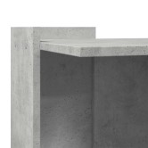 Betonszürke szerelt fa macskaalomdoboz 53 x 53 x 51 cm Betonszürke szerelt fa macskaalomdoboz 53 x 53 x 51 cm