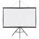 Vetítővászon háromlábú állvánnyal 50