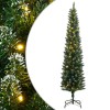 Vékony műkarácsonyfa 150 led-del 120 cm