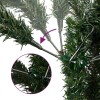 Vékony műkarácsonyfa 150 led-del 120 cm