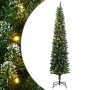 Vékony műkarácsonyfa 300 led-del 210 cm