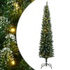Vékony műkarácsonyfa 300 led-del 240 cm