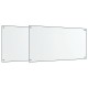 2 db átlátszó edzett üveg konyhai fröccsenésgátló 80 x 50 cm