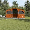Családi sátor tetővel narancs és narancs 435 x 255 x 216 cm