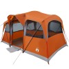 Családi sátor tetővel narancs és narancs 435 x 255 x 216 cm