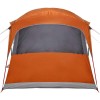Családi sátor tetővel narancs és narancs 435 x 255 x 216 cm
