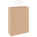 250 db barna papírzacskók fogantyúkkal 32x12x42 cm
