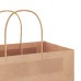 250 db barna papírzacskók fogantyúkkal 54x15x49 cm