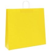250 db sárga papírzacskók fogantyúkkal 54x15x49 cm 250 db sárga papírzacskók fogantyúkkal 54x15x49 cm