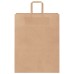 250 db barna papírzacskók fogantyúkkal 32x12x42 cm