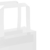 250 db fehér papírzacskók fogantyúkkal 32x12x42 cm 250 db fehér papírzacskók fogantyúkkal 32x12x42 cm