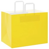 250 db sárga papírzacskók fogantyúkkal 32x22x24 cm 250 db sárga papírzacskók fogantyúkkal 32x22x24 cm