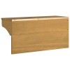 Sandnes tömör fenyőfa falra szerelt kabátállvány 87x30x42 cm