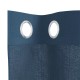 2 db királykék voile függönyök grommets