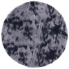 Sötétszürke hosszú szálú navarra bozontos szőnyeg 100x100 cm