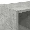 Cipőtartó állvány egymásra rakható beton szürke 89,5x30x40 cm