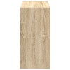 2 db sonoma tölgy cipőtartó állvány halmozható 60 x 30 x 30,5cm
