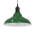 Függesztéklámpa magassága állítható e27 fényes zöld ø31cm fém