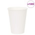 1000 db fehér papír kávéscsészék 12oz 300ml