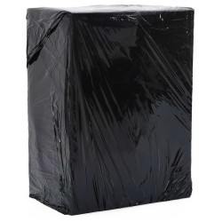 Stretch fólia 2 pcs fekete 23 μm 50 cm x 150 m