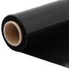 Stretch fólia 2 pcs fekete 30 μm 50 cm x 150 m