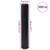 Stretch fólia 6 pcs fekete 23 μm 50 cm x 300 m