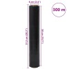Stretch fólia 6 pcs fekete 30 μm 50 cm x 300 m