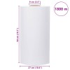 Mezőgazdasági stretch fólia fehér 25 µm 50 cm x 1800 m