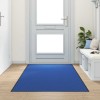 Ajtószőnyeg kék és fekete 120 x 250 cm 100% poliamid
