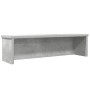Konyhai állvány rakodható beton szürke 50x15x16 cm műfa