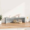 Konyhai állvány rakodható beton szürke 50x15x16 cm műfa