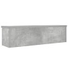 Konyhai állvány rakodható beton szürke 50x15x16 cm műfa