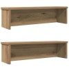 Konyhai állványok egymásba rakható 2 db artisan oak 50x15x16 cm