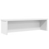 Konyhai állvány rakodható fehér 60x15x16 cm mérnöki fa