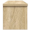 Konyhai állvány rakodható sonoma tölgy 60x15x16cm gépesített fa