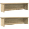 Konyhai állványok egymásba rakható 2 db sonoma tölgy 60x15x16cm