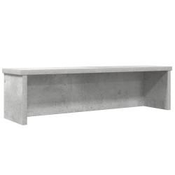 Konyhai állvány rakodható beton szürke 60x15x16 cm gépelt fa
