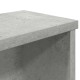 Konyhai állvány rakodható beton szürke 60x15x16 cm gépelt fa
