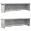 Konyhai állványok egymásra rakható 2 db beton szürke 60x15x16cm