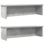 Konyhai állványok egymásra rakható 2 db beton szürke 60x15x16cm