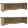 Konyhai állványok egymásra rakható 2 db artisan oak 60x15x16 cm