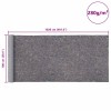 Szürke csúszásmentes takarófilc 10 m 280 g/m²