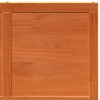 Istállóajtó viaszbarna 80 x 208 cm tömör fenyőfa
