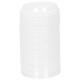 1000 db papír kávéscsészék fedővel 16oz 400ml