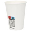 1000 db papír kávéscsészék fedővel 12oz 300ml